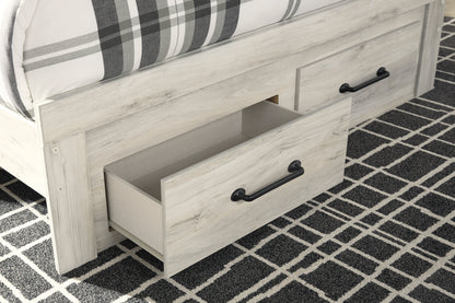 Cambeck Queen Panel Bed with 2 Storage Drawers