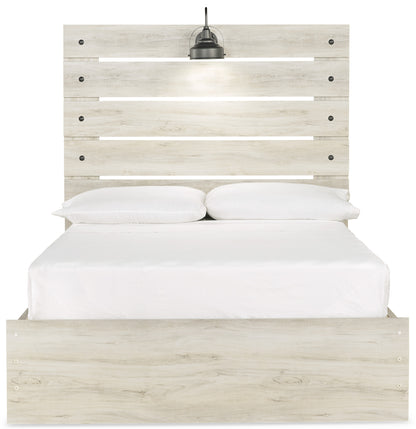 Cambeck Full Panel Bed with 4 Storage Drawers