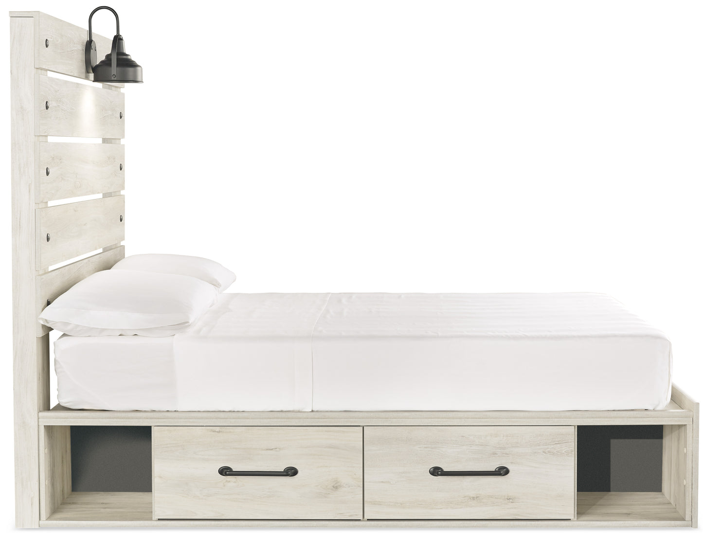 Cambeck Full Panel Bed with 4 Storage Drawers