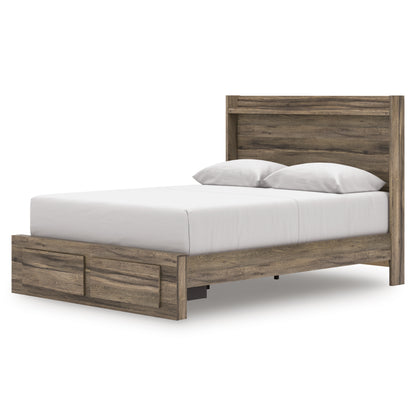 Baystorm Queen Panel Bed with 2 Storage Drawers
