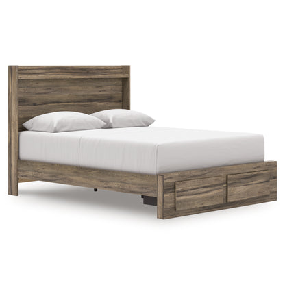 Baystorm Queen Panel Bed with 2 Storage Drawers