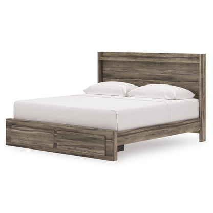 Baystorm King Panel Bed with 2 Storage Drawers