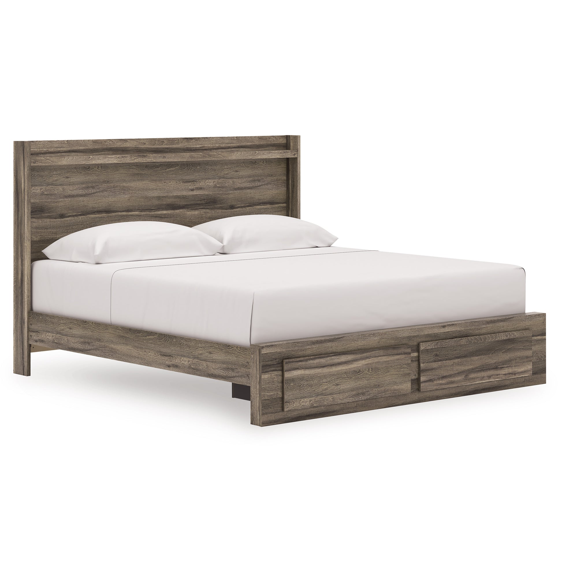 Baystorm King Panel Bed with 2 Storage Drawers