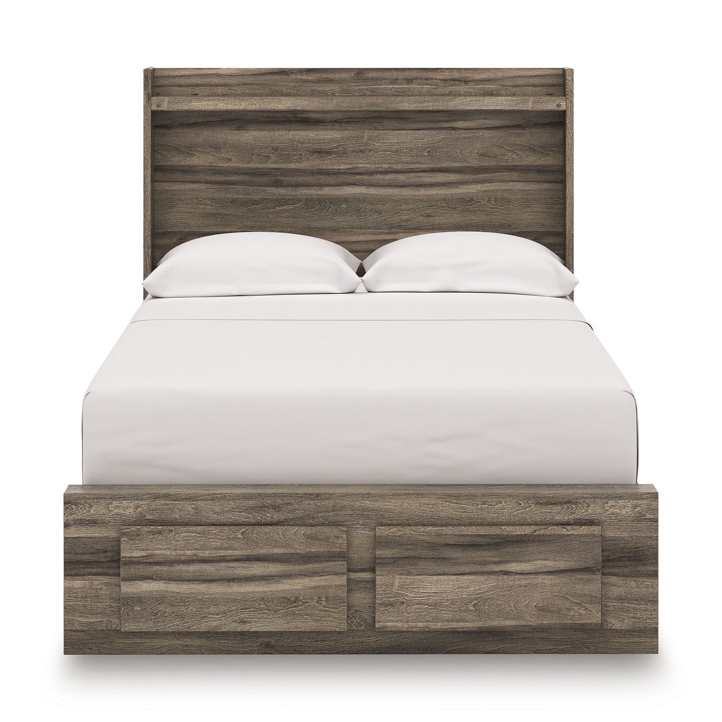 Baystorm Full Panel Bed with 2 Storage Drawers