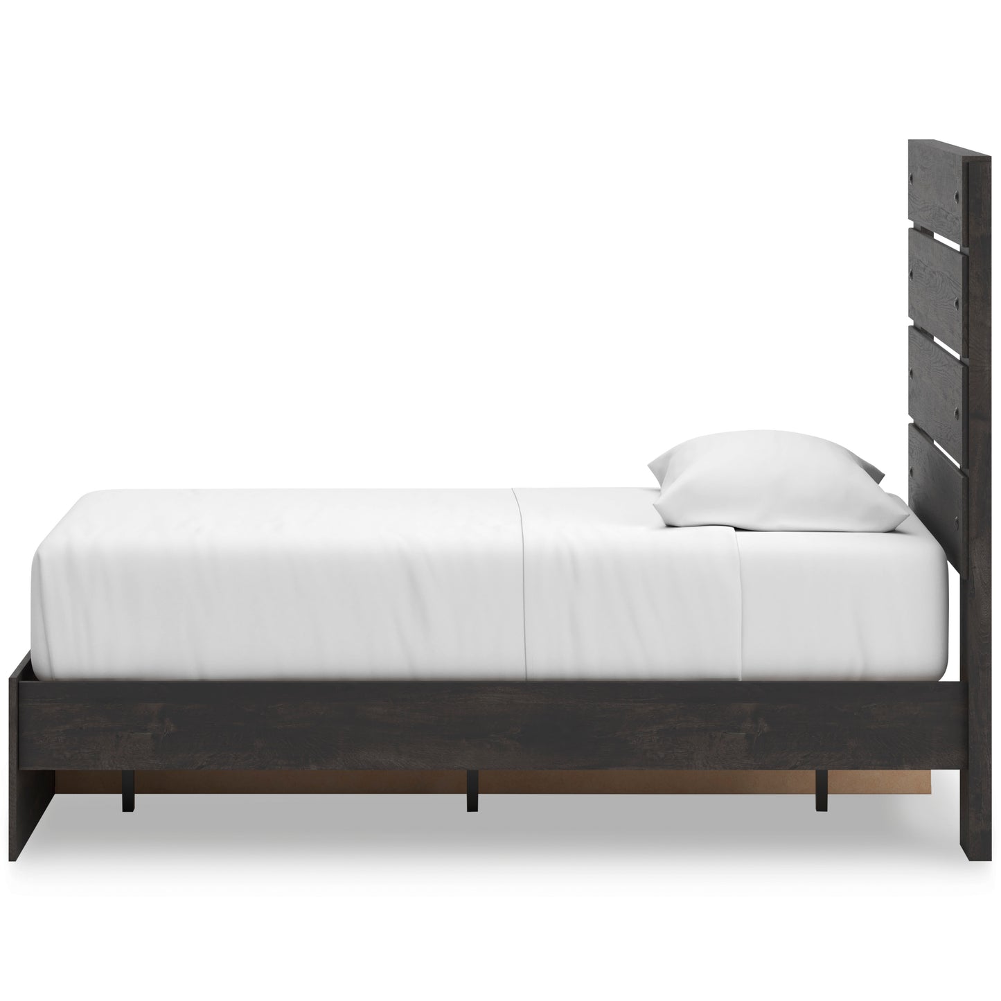 Delmorta Panel Bed with Double Storage