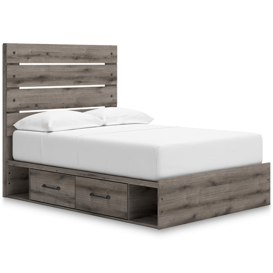 Urbanoore Panel Bed with Double Storage