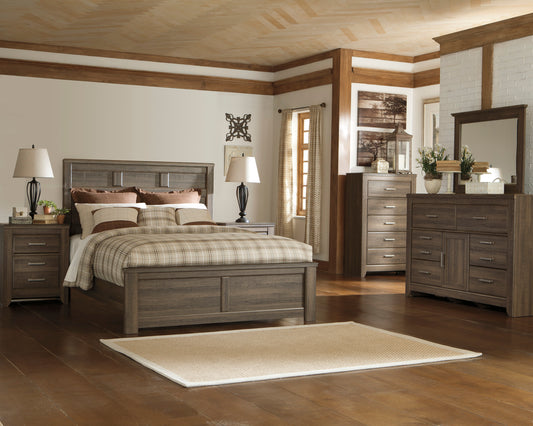 Juararo 4-Piece King Panel Bedroom Set