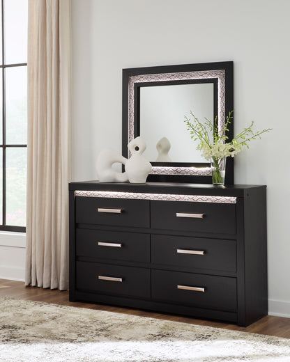 Ashley Shoralli Dresser and Mirror