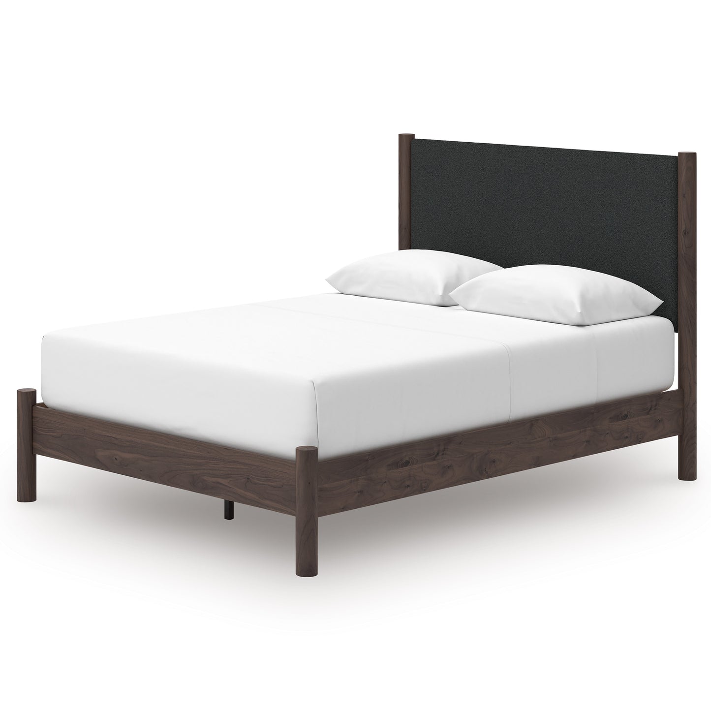 Cadmori Upholstered Panel Platform Bed