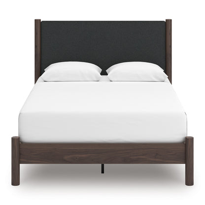Cadmori Upholstered Panel Platform Bed