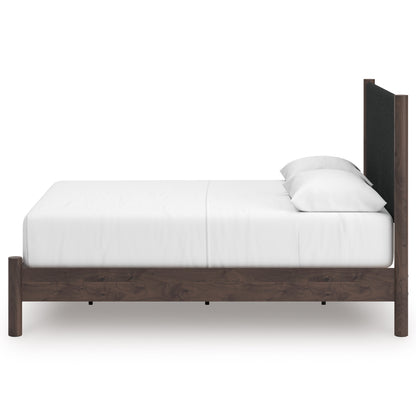 Cadmori Upholstered Panel Platform Bed