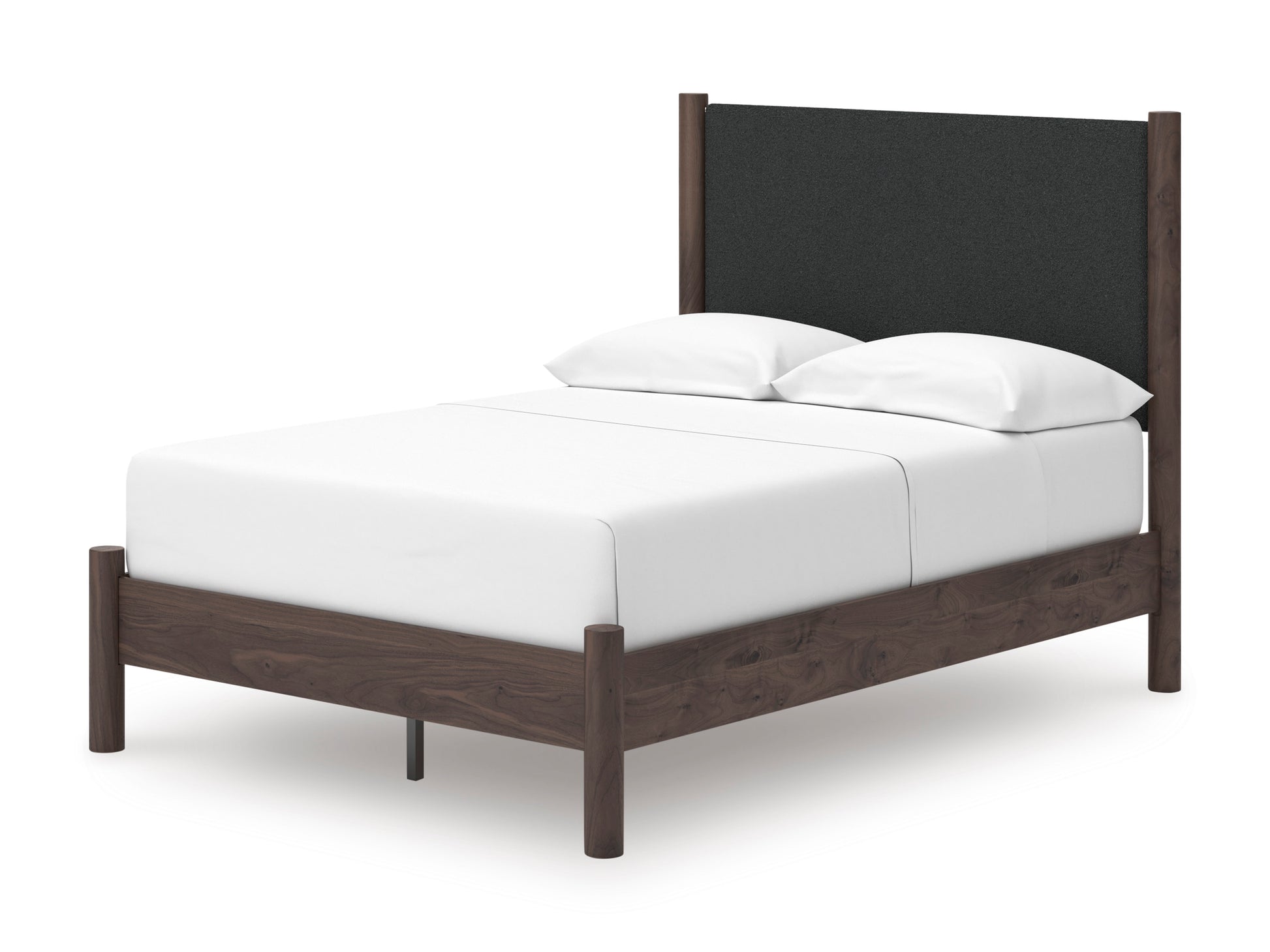 Cadmori Upholstered Panel Platform Bed