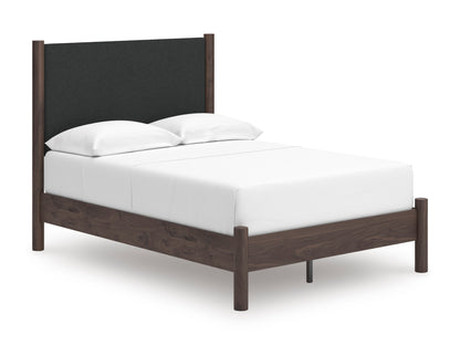 Cadmori Upholstered Panel Platform Bed Full Double