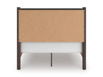 Cadmori Upholstered Panel Platform Bed
