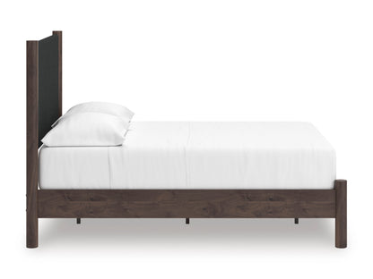 Cadmori Upholstered Panel Platform Bed