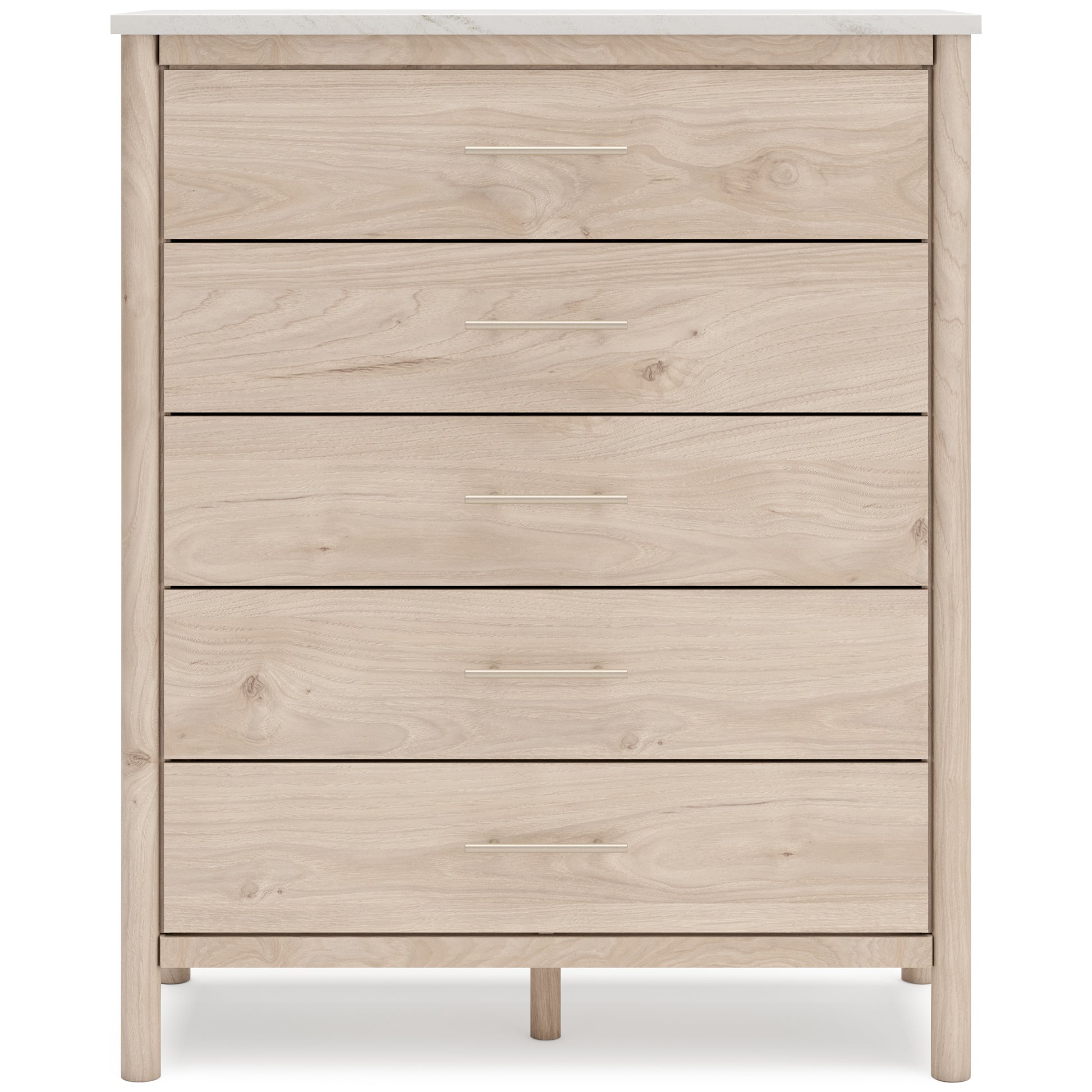 Cadmori Wide Chest of Drawers Natural Brown