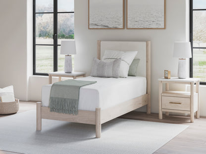 Ashley Cadmori Upholstered Panel Bed
