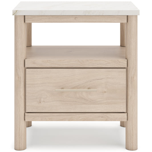 Cadmori Nightstand Natural Brown