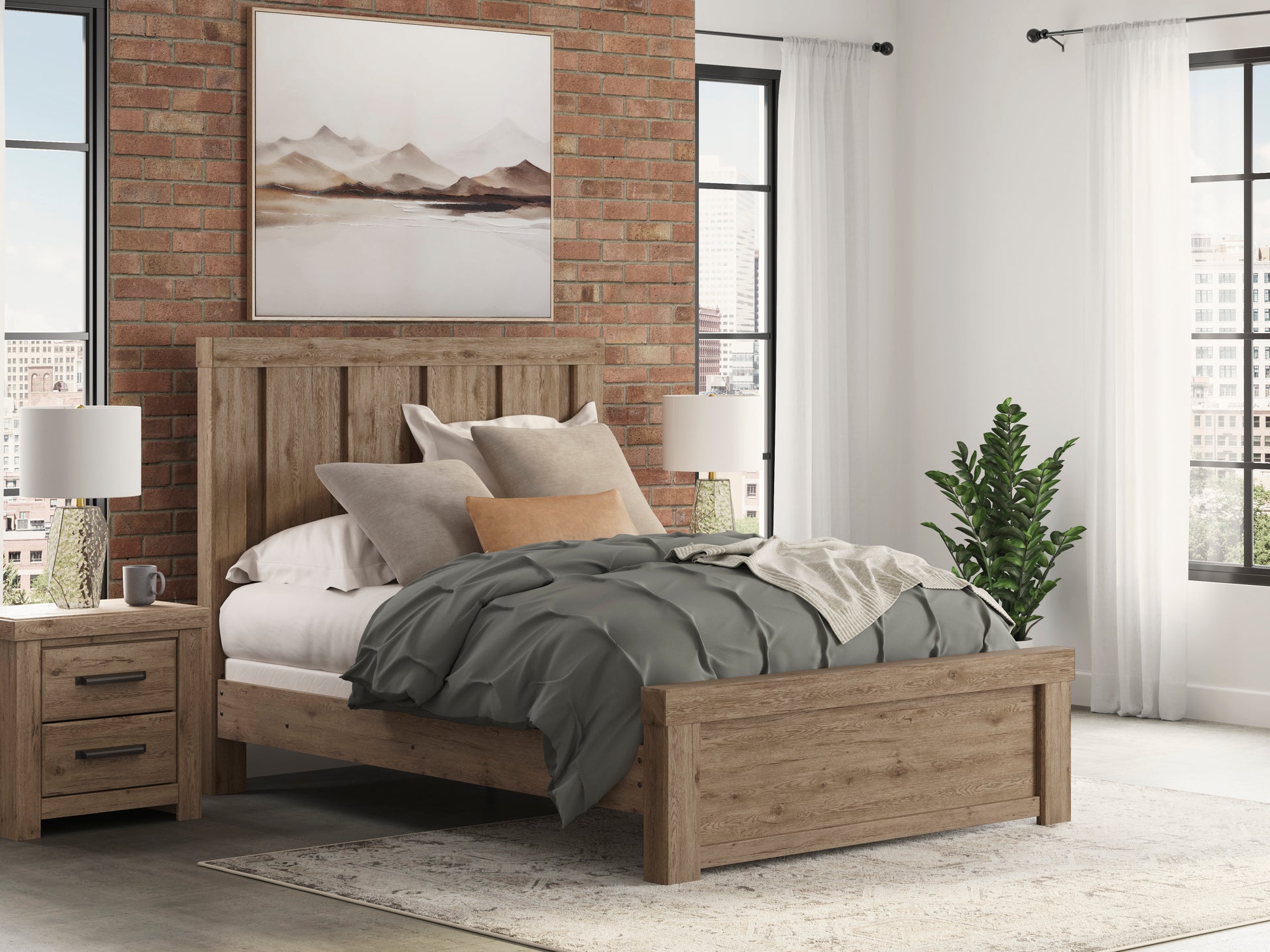 Garistyn Panel Bed