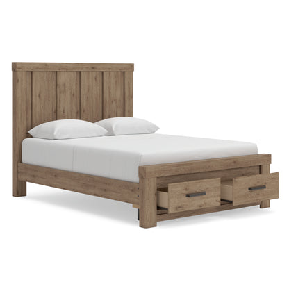 Garistyn Panel Storage Bed Queen