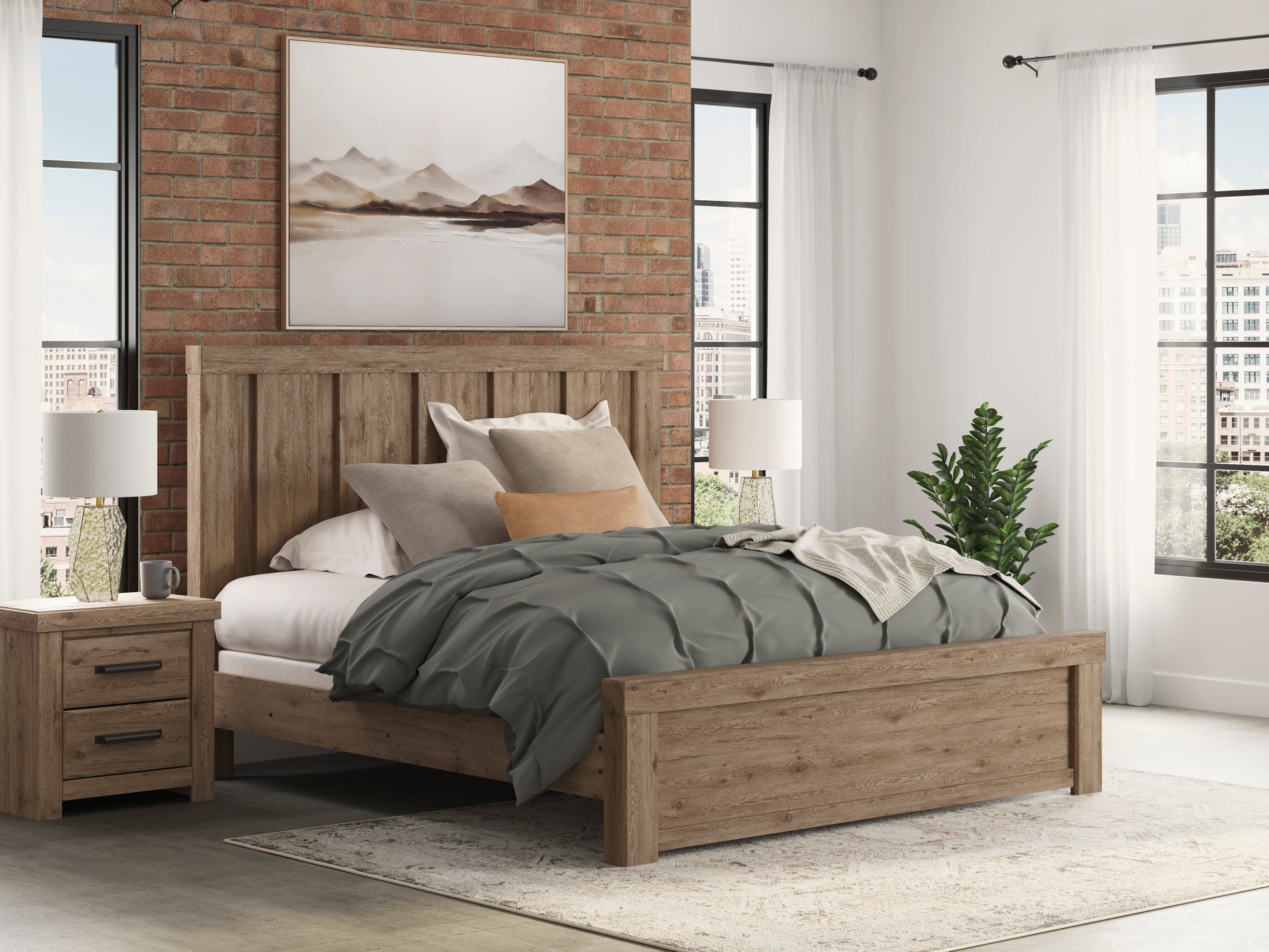 Garistyn Panel Bed