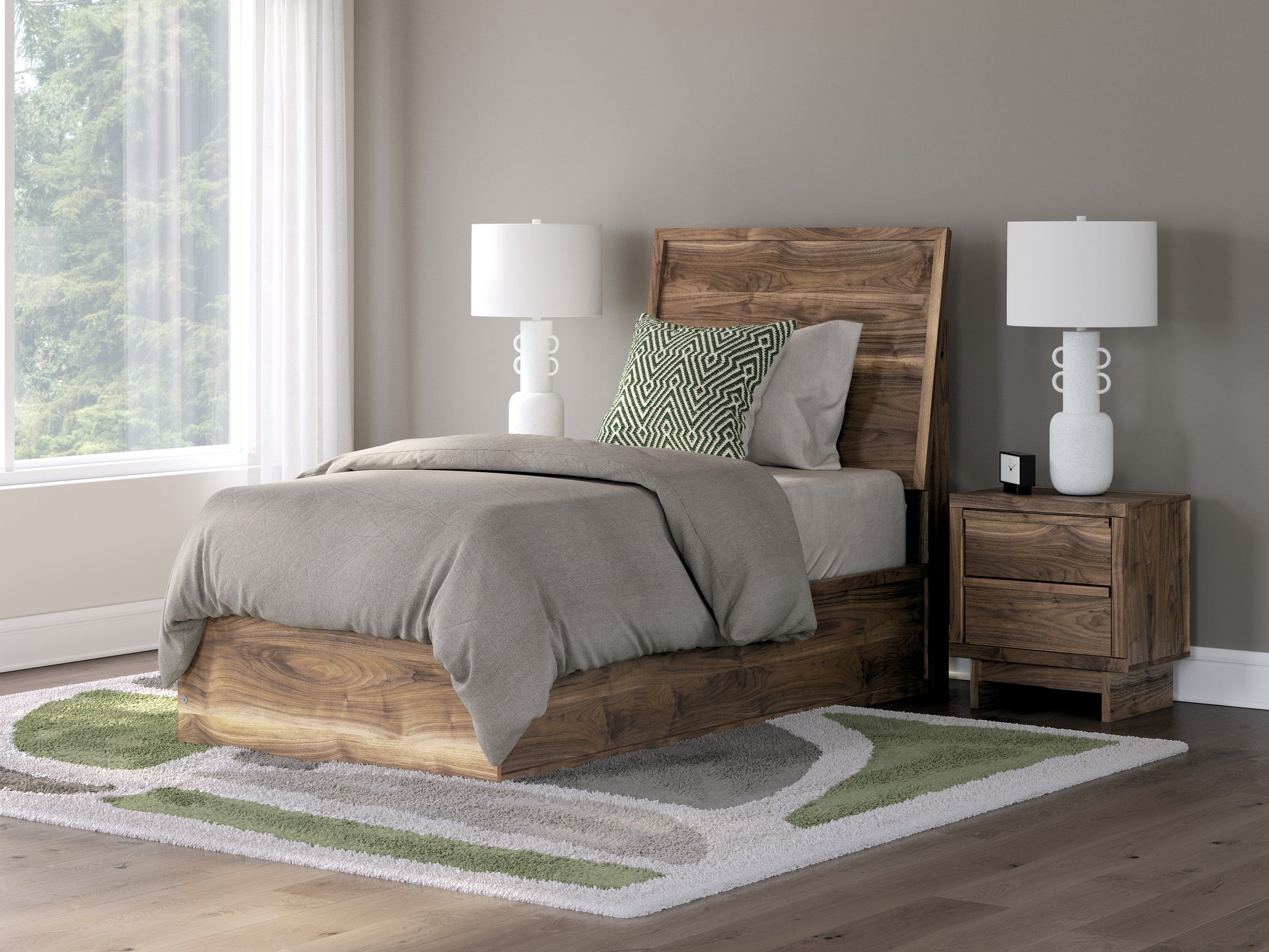 Zadilyn Panel Bed