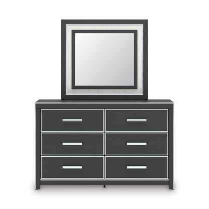 Birmonton Dresser and Mirror