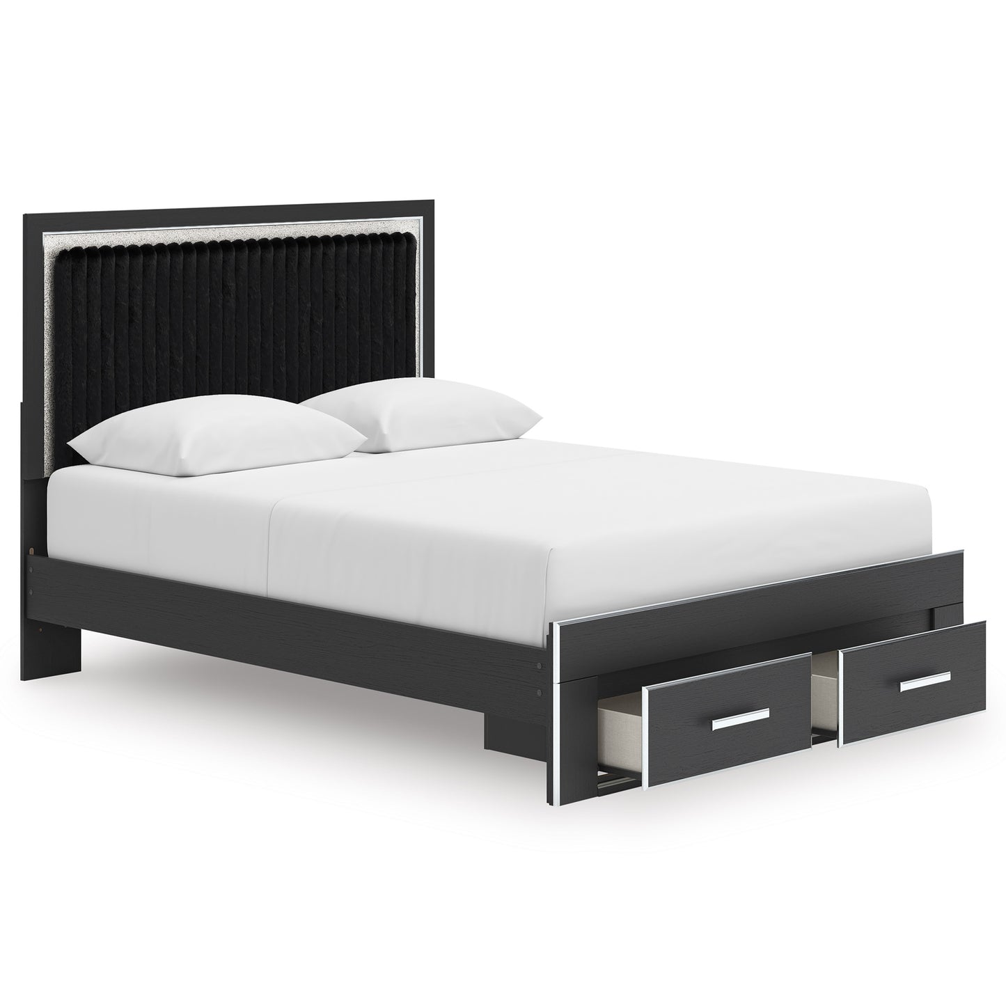 Birmonton Upholstered Panel Storage Bed