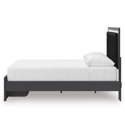 Birmonton Upholstered Panel Storage Bed