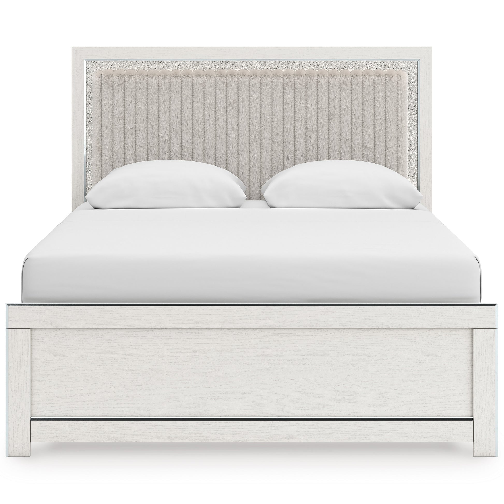 Birmonton Upholstered Panel Platform Bed