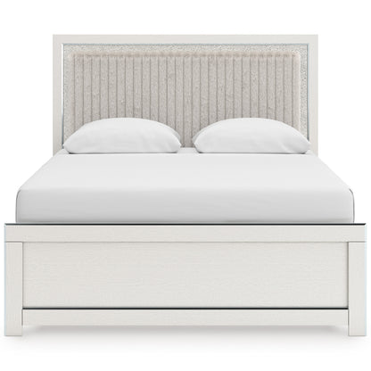 Birmonton Upholstered Panel Platform Bed