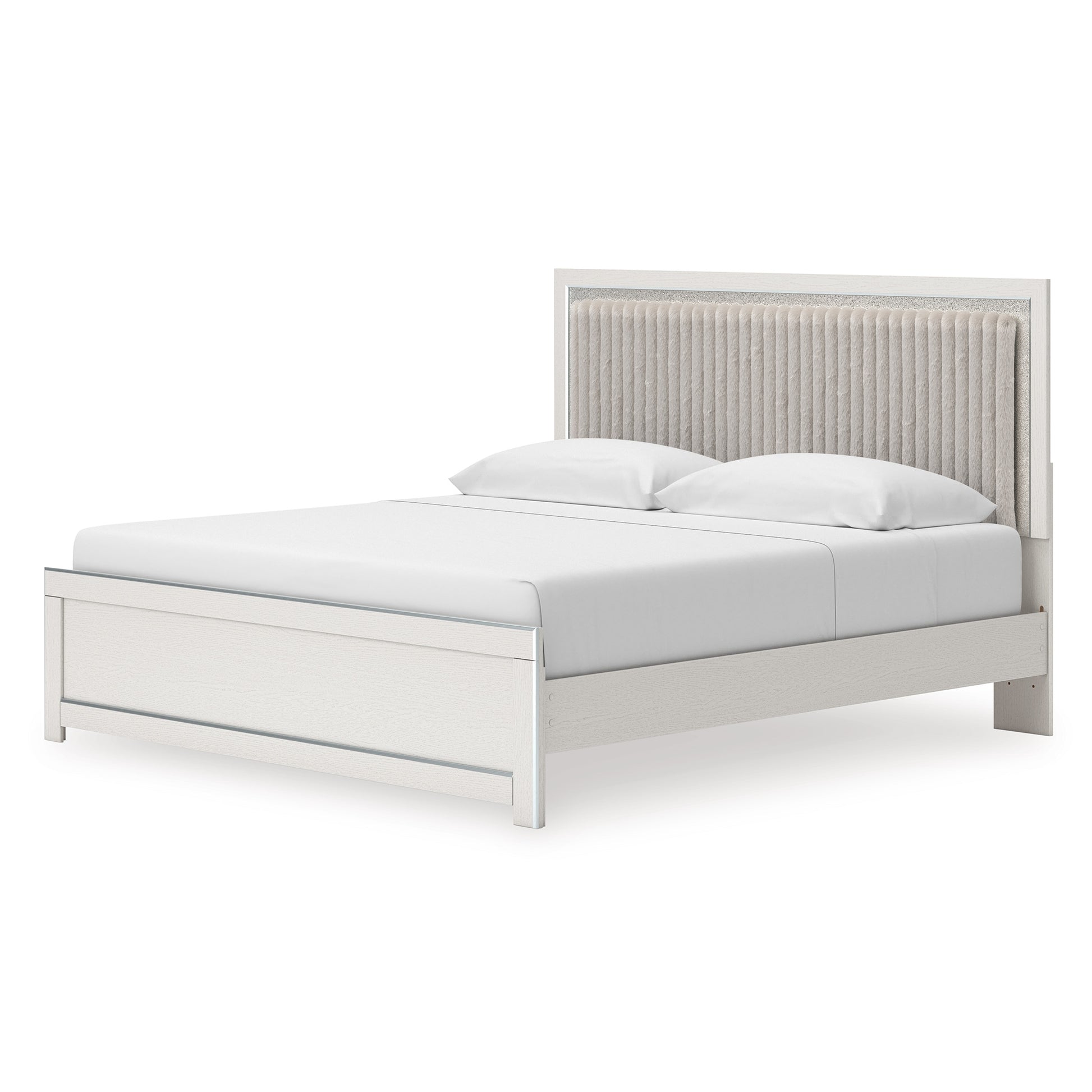 Birmonton Upholstered Panel Platform Bed