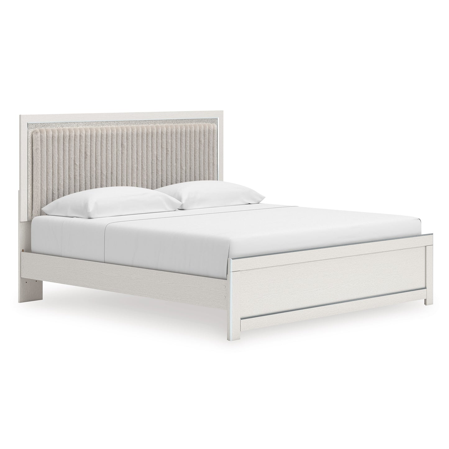 Birmonton Upholstered Panel Platform Bed