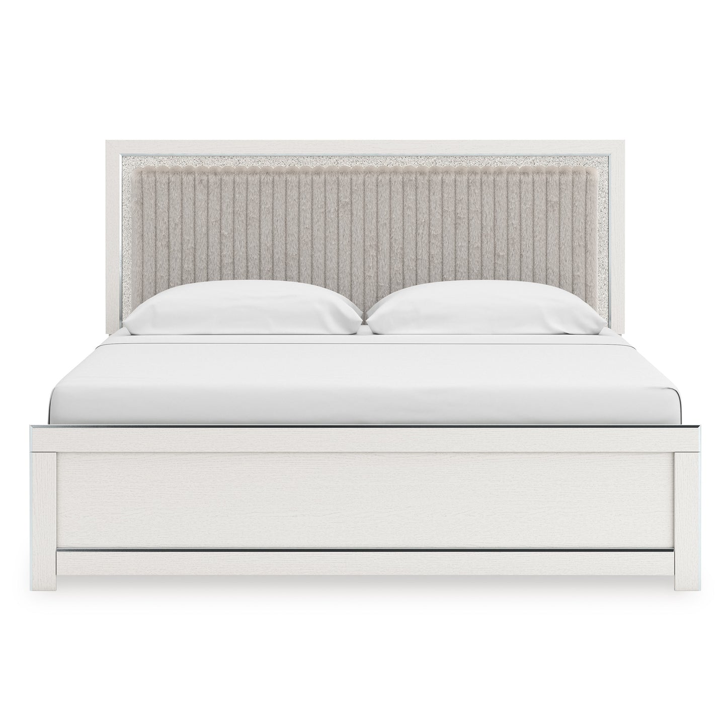 Birmonton Upholstered Panel Platform Bed