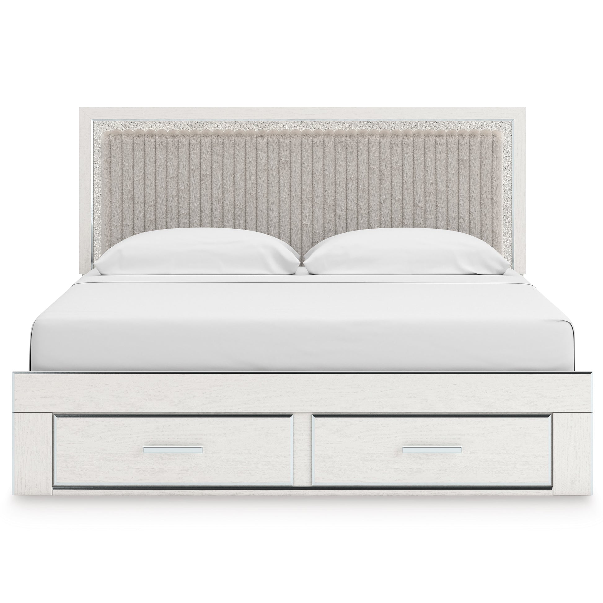 Birmonton Upholstered Panel Storage Bed