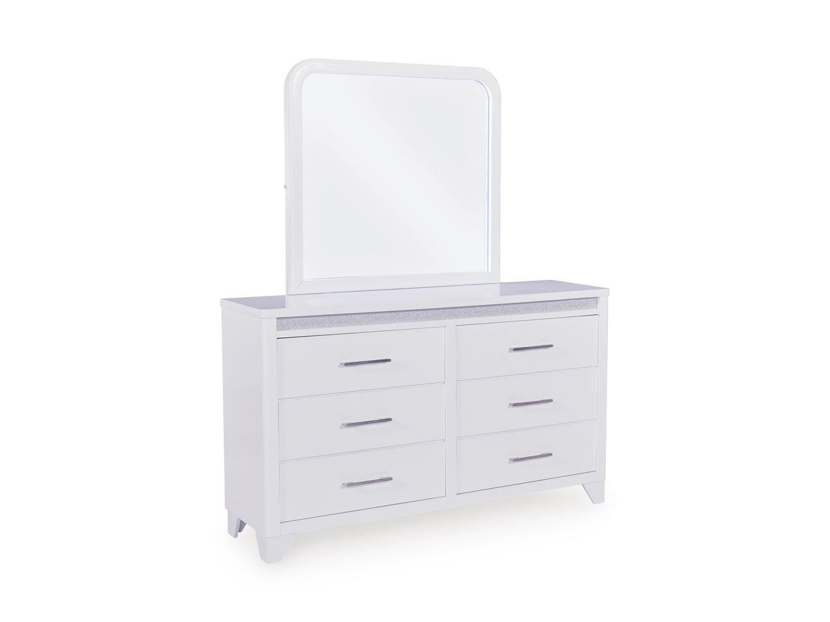 Ashley Frostlyn Dresser and Mirror