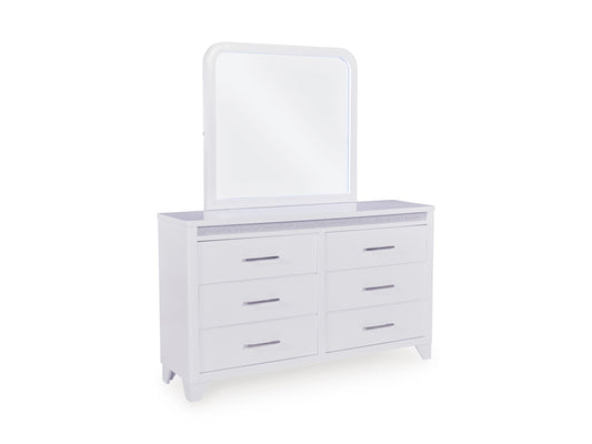 Ashley Frostlyn Dresser and Mirror