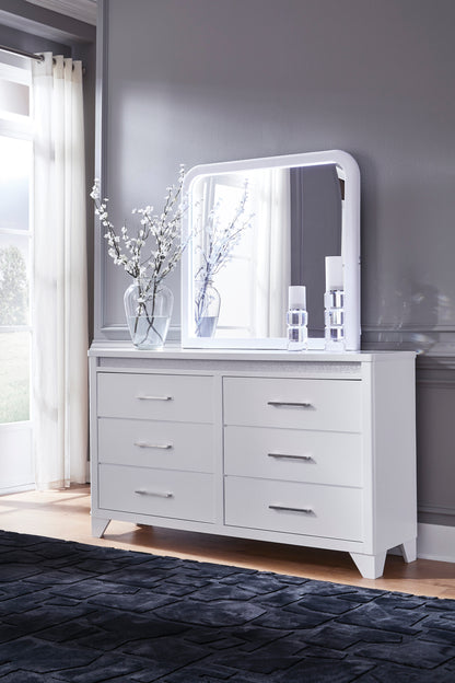 Ashley Frostlyn Dresser and Mirror