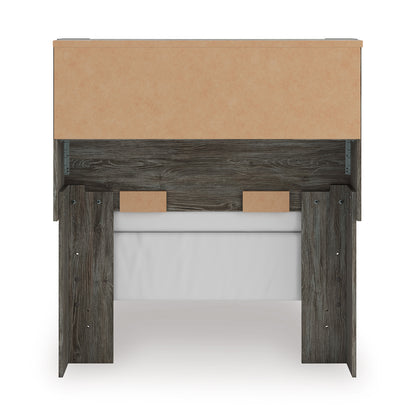 Frandern Bookcase Panel Bed