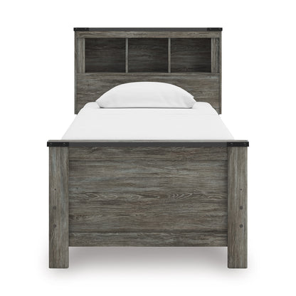 Frandern Bookcase Panel Bed