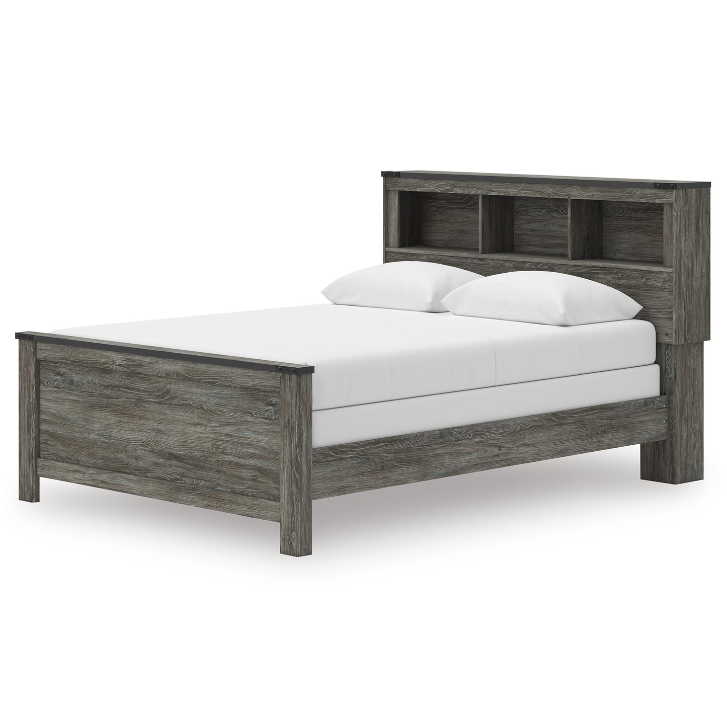 Frandern Bookcase Panel Bed