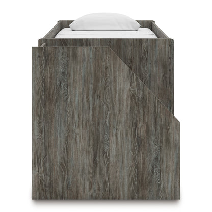 Frandern Twin Loft Bed with Drawer Storage