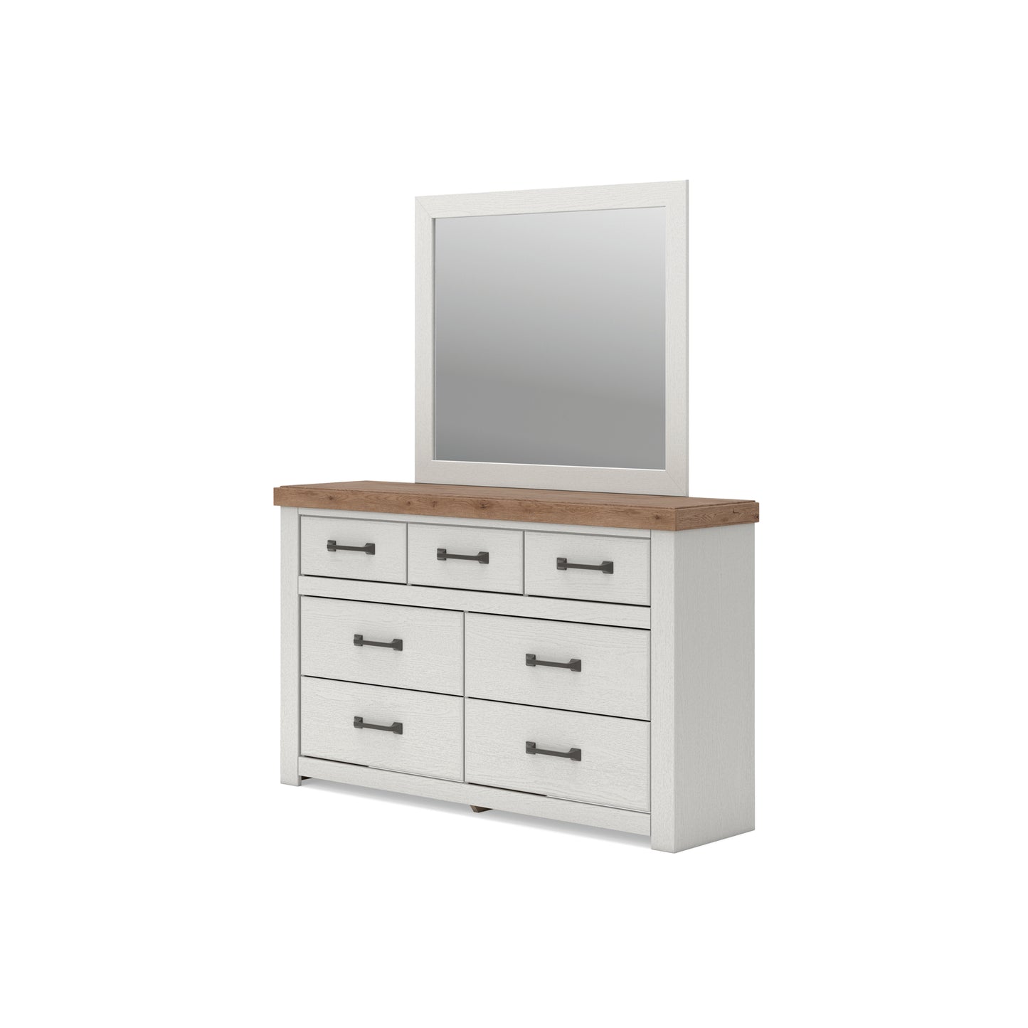 Ashley Savonport Dresser and Mirror