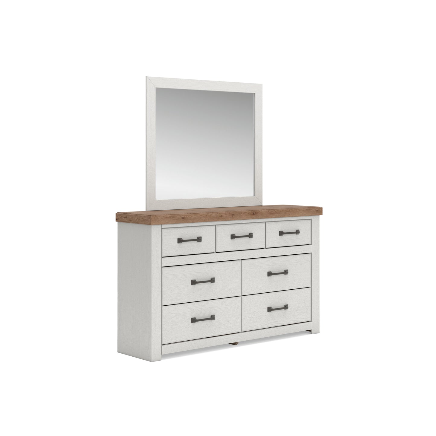 Ashley Savonport Dresser and Mirror