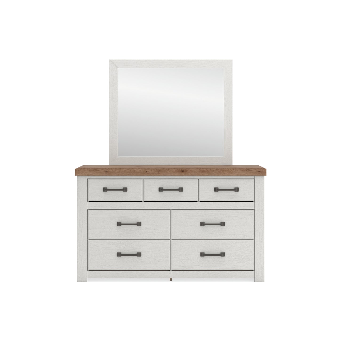 Ashley Savonport Dresser and Mirror