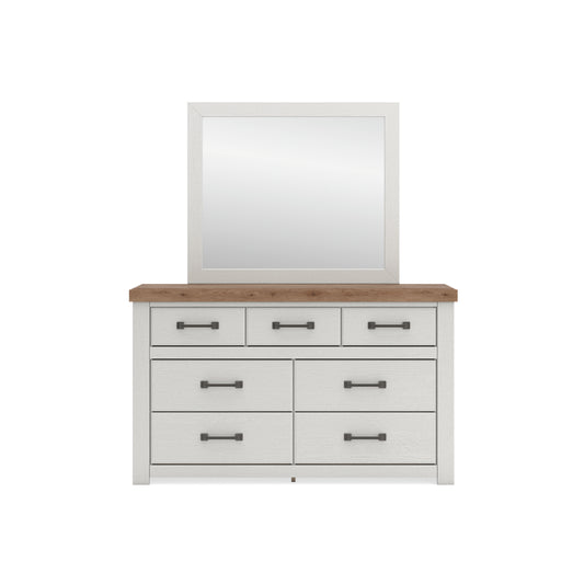 Ashley Savonport Dresser and Mirror