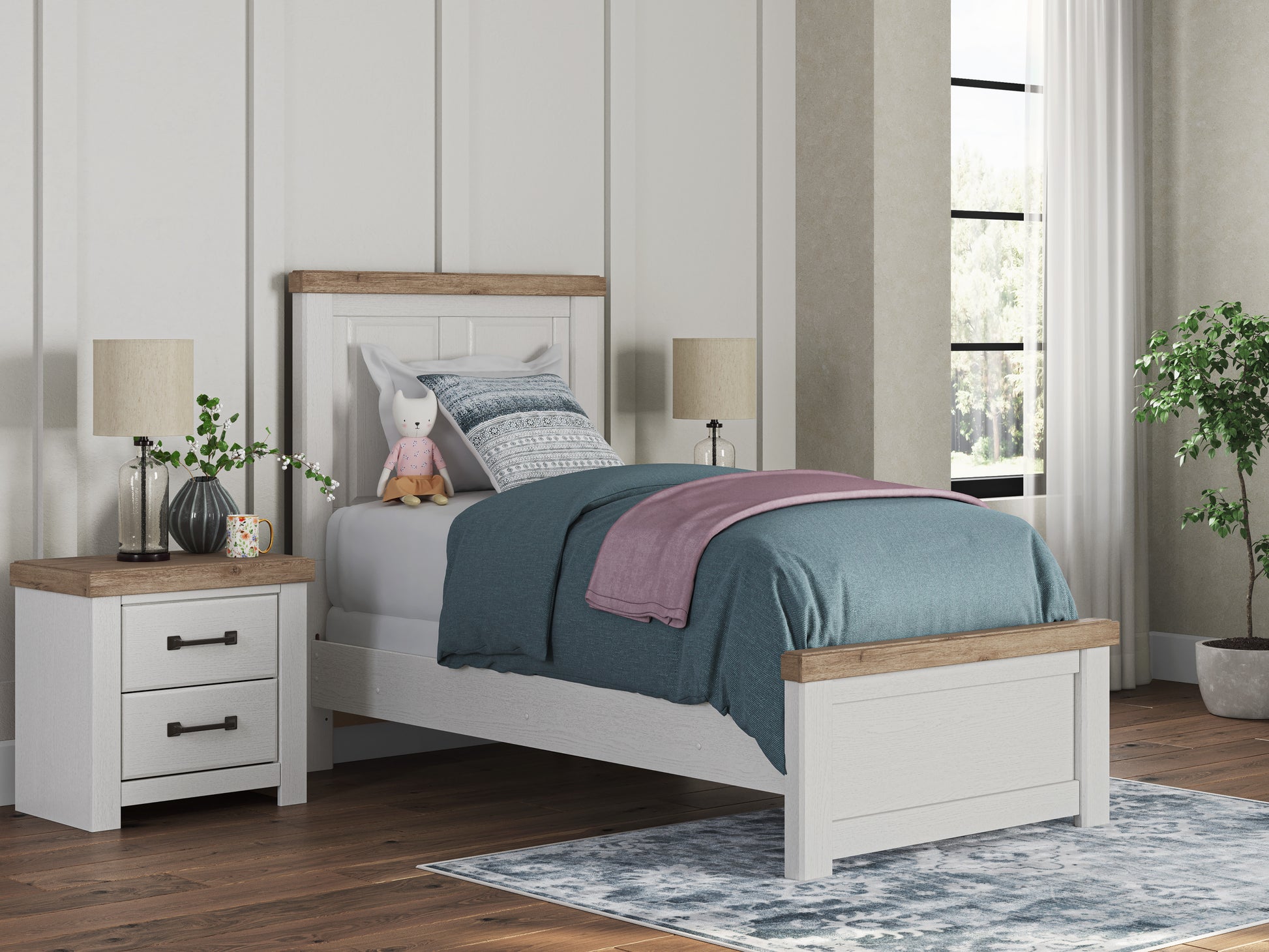 Ashely Savonport Panel Bed