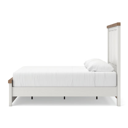 Ashley Savonport Panel Bed with Side Storage