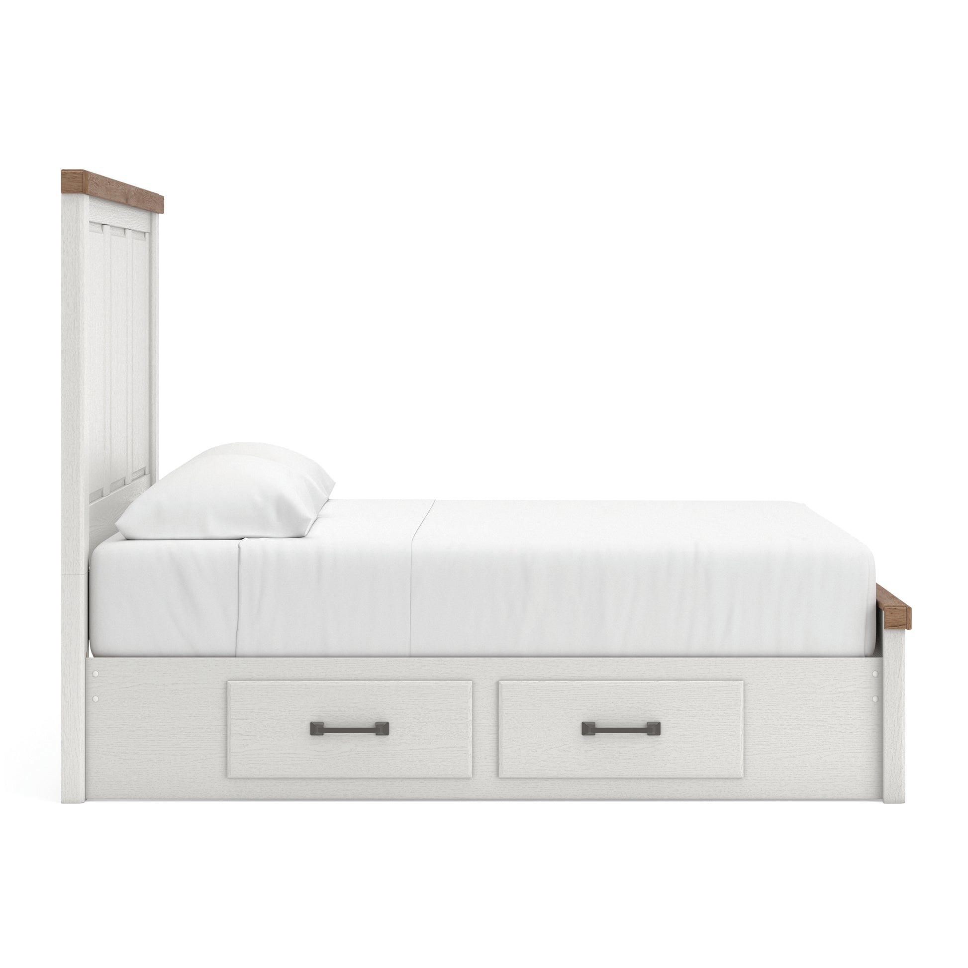 Ashley Savonport Panel Bed with Side Storage