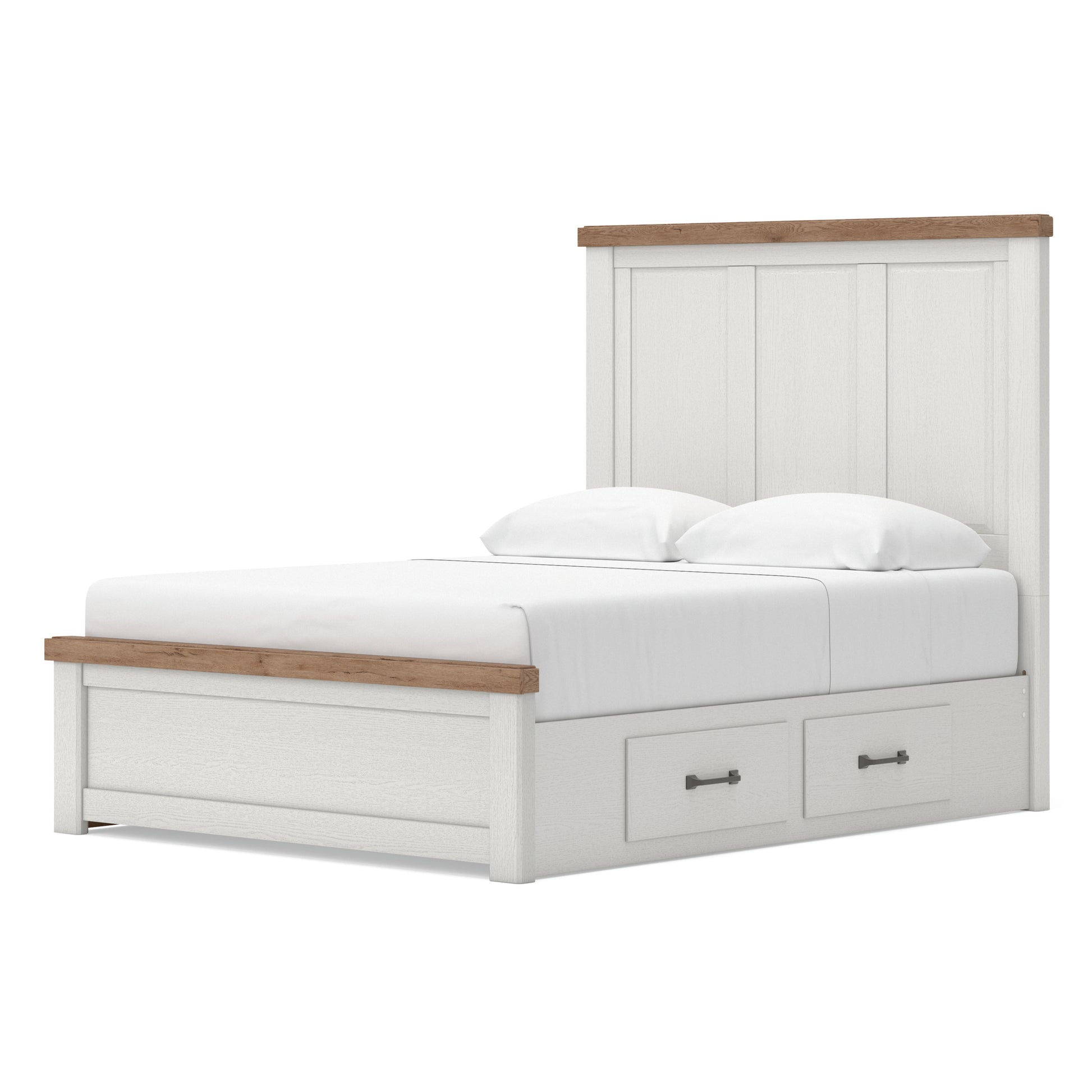 Ashley Savonport Panel Bed with Double Side Storage